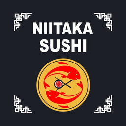 Niitaka Sushi logo.